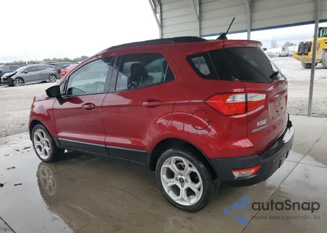 2021 Ford Ecosport Se from USA, damaged, VIN MAJ3S2GE8MC422435